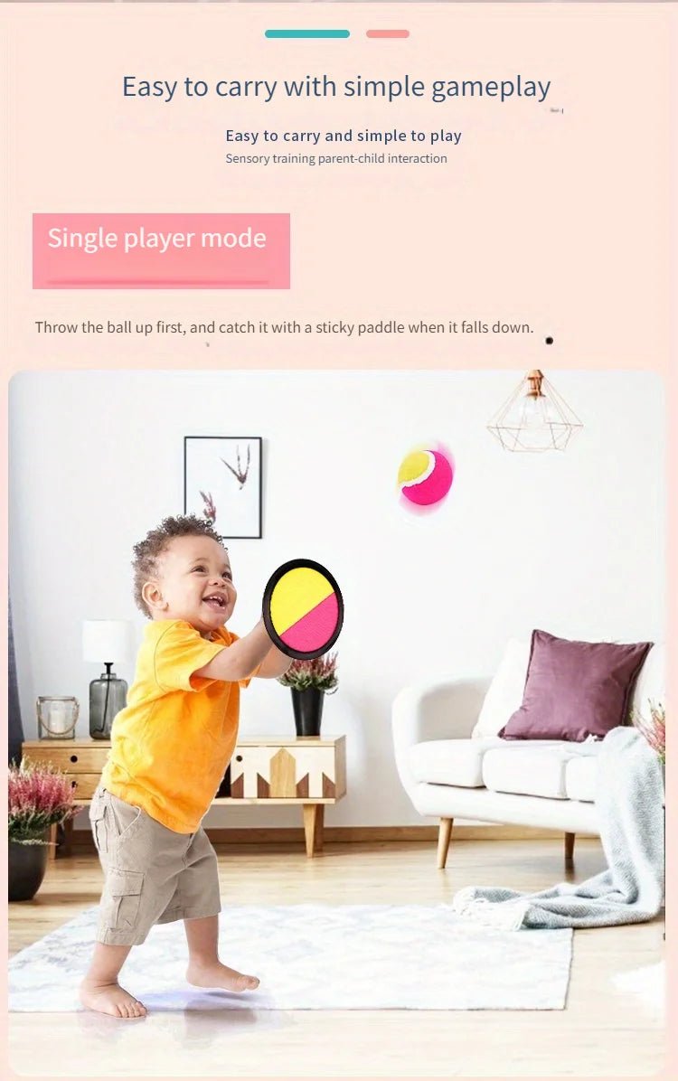 1Set Kids Sucker Sticky Ball Toy - Tiny Explorers Club