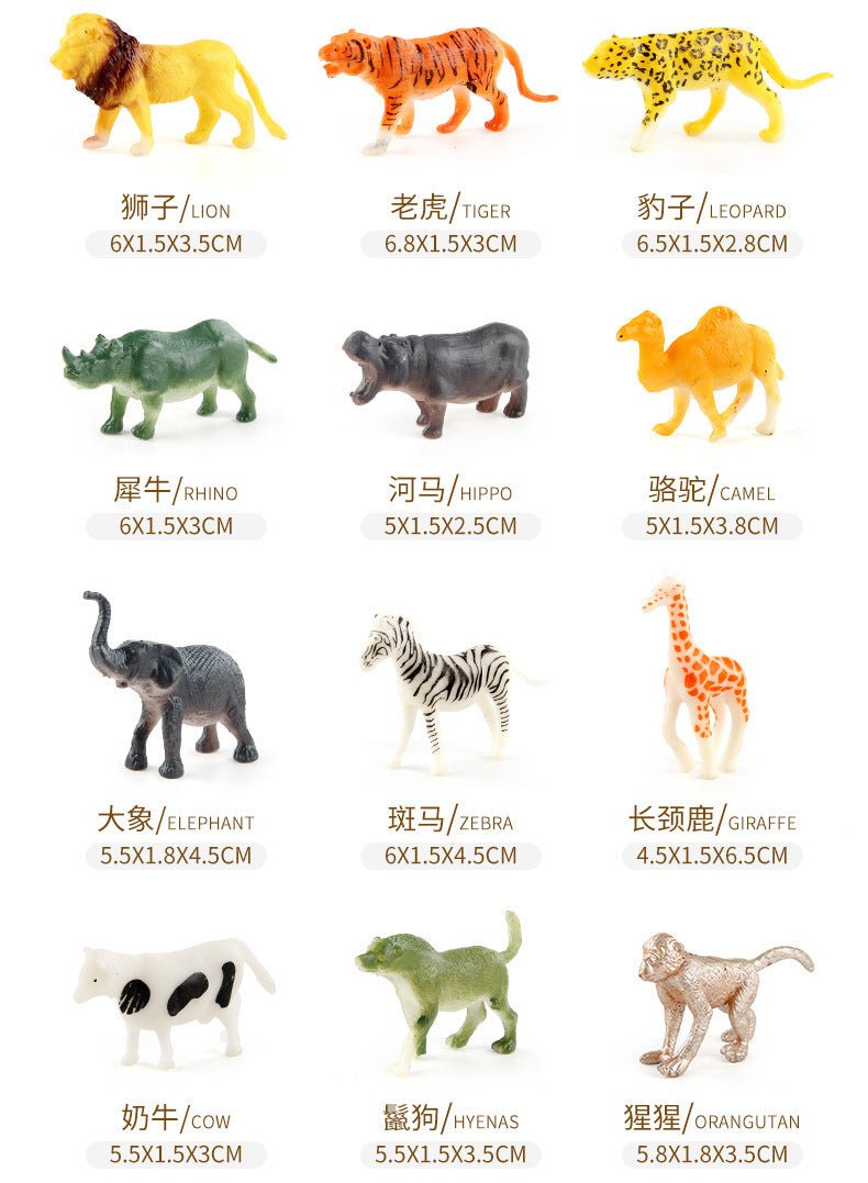 animal figures (options to chose from) - Tiny Explorers Club