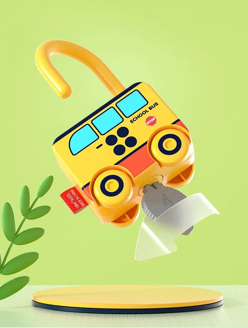 Baby Learning Matching Lock with Key Game - Tiny Explorers Club
