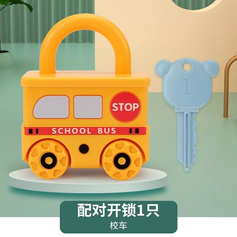 Baby Learning Matching Lock with Key Game - Tiny Explorers Club