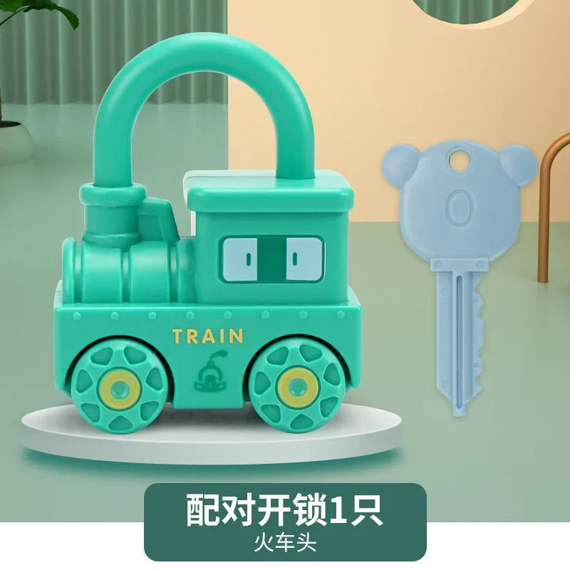 Baby Learning Matching Lock with Key Game - Tiny Explorers Club