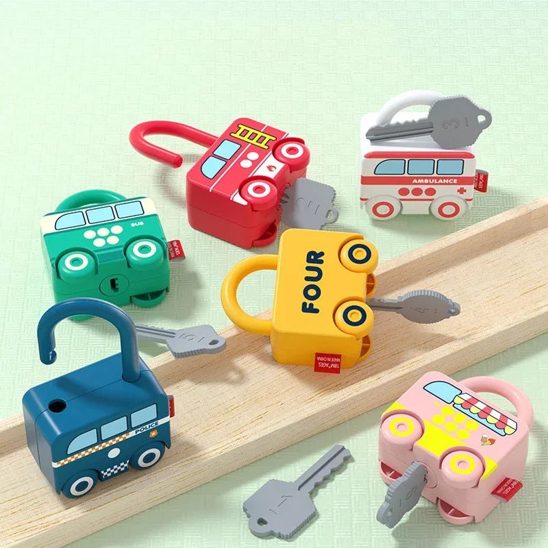 Baby Learning Matching Lock with Key Game - Tiny Explorers Club