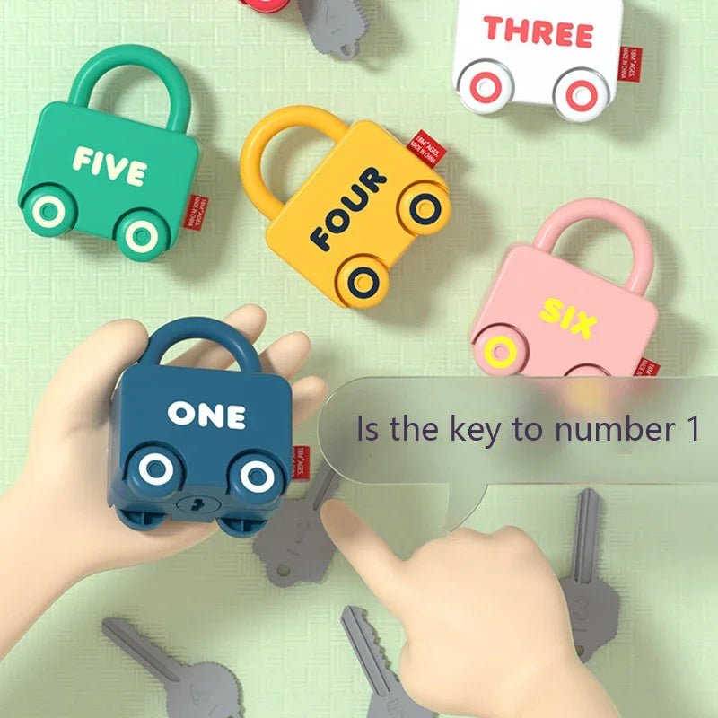 Baby Learning Matching Lock with Key Game - Tiny Explorers Club