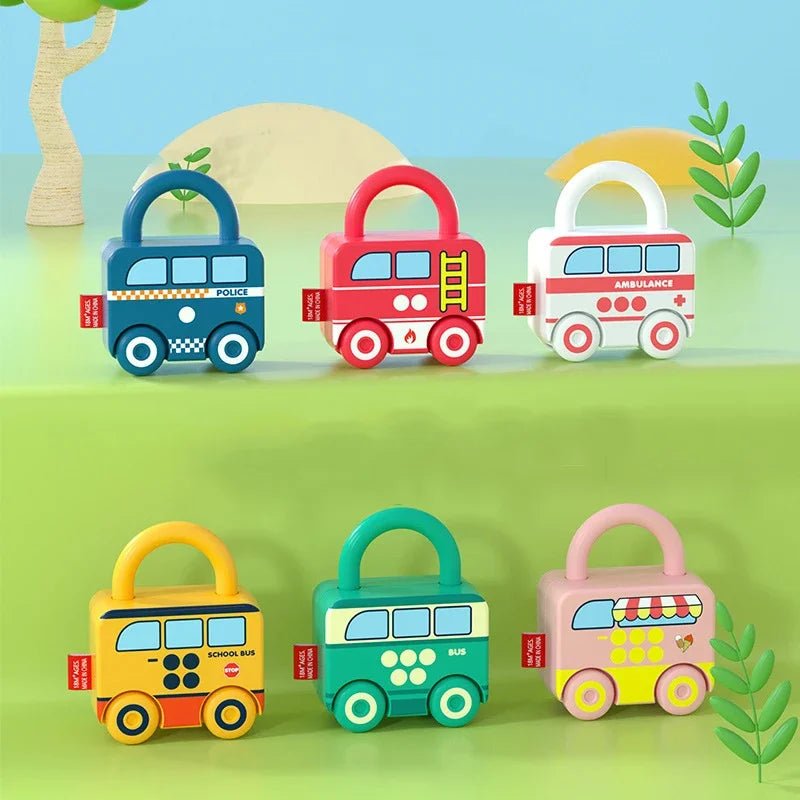 Baby Learning Matching Lock with Key Game - Tiny Explorers Club