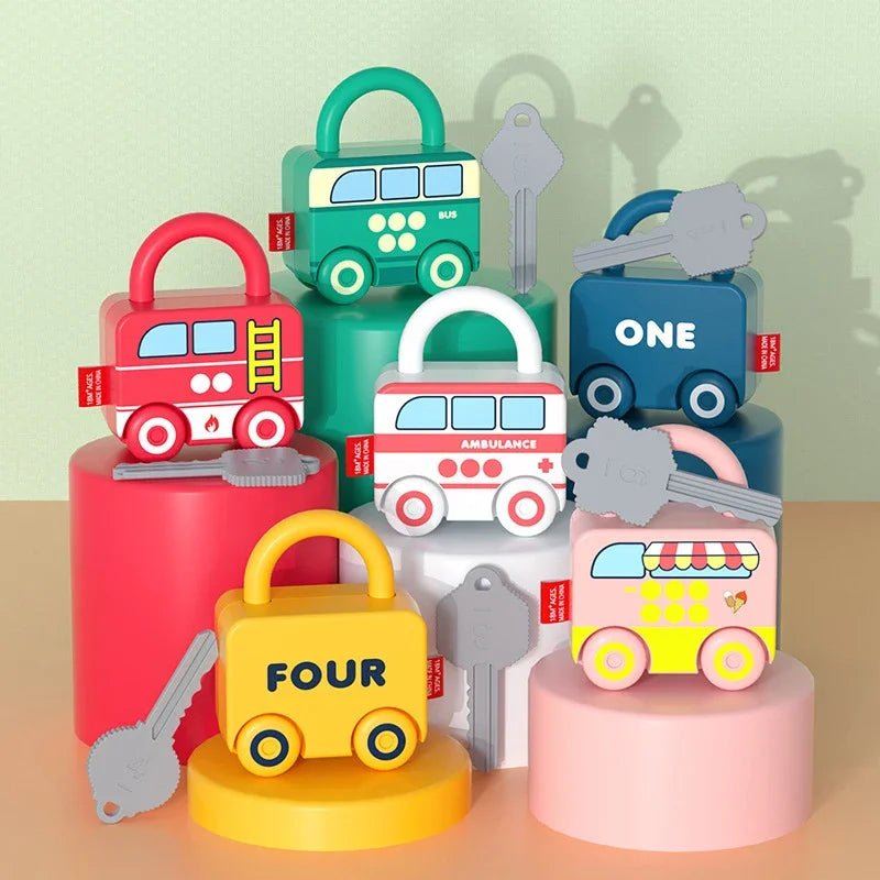 Baby Learning Matching Lock with Key Game - Tiny Explorers Club