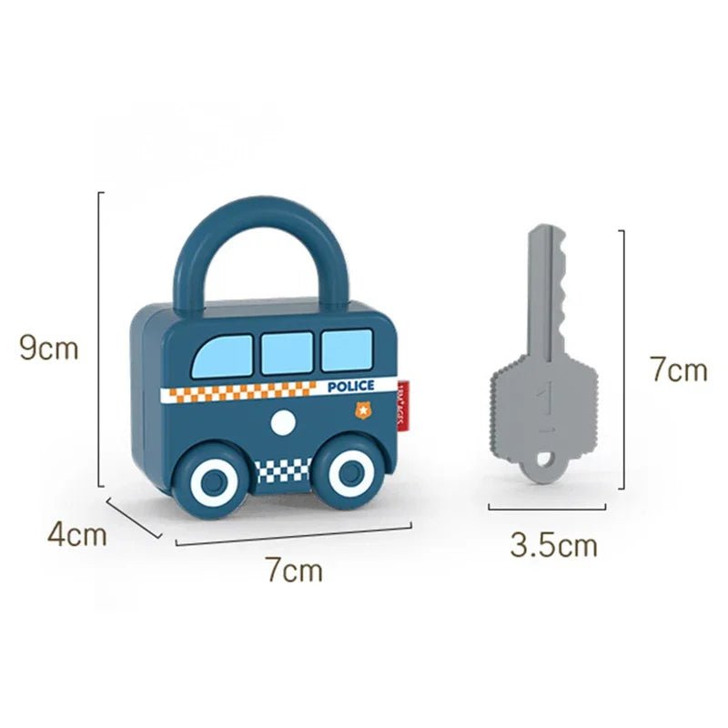 Baby Learning Matching Lock with Key Game - Tiny Explorers Club
