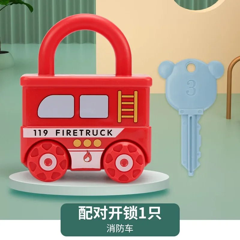 Baby Learning Matching Lock with Key Game - Tiny Explorers Club