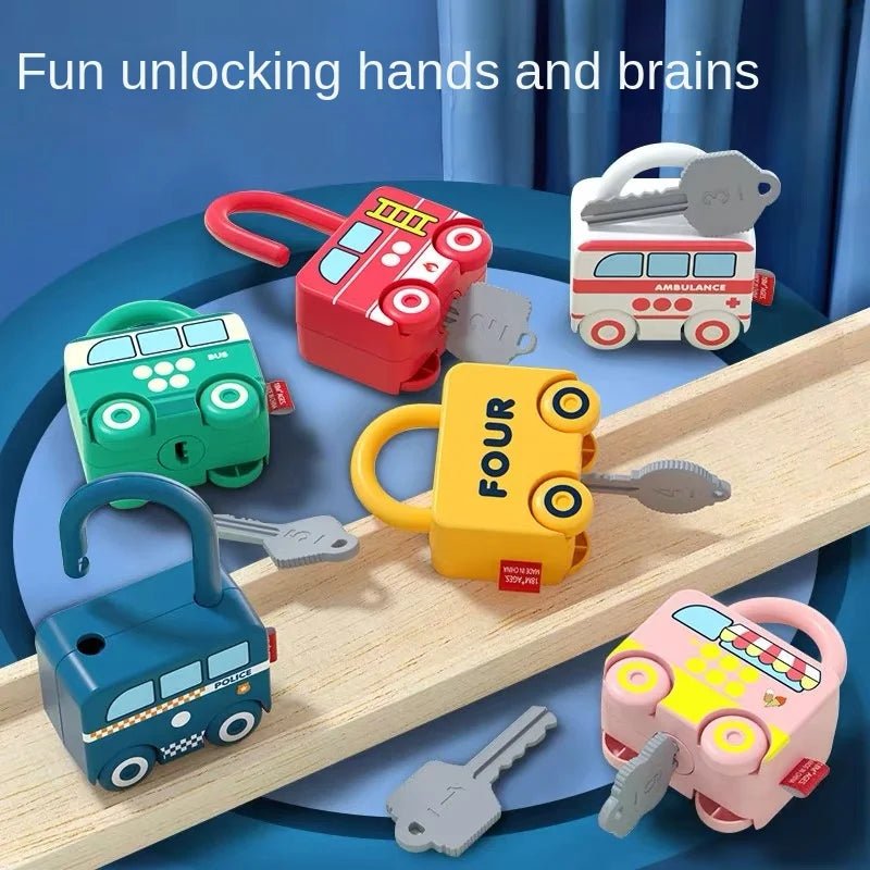 Baby Learning Matching Lock with Key Game - Tiny Explorers Club
