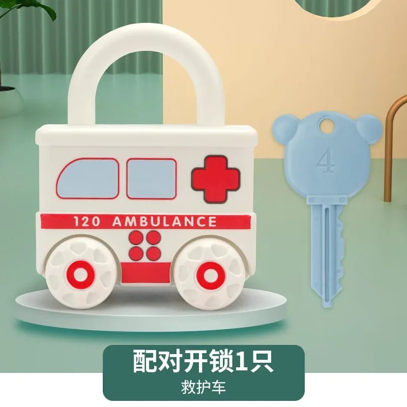 Baby Learning Matching Lock with Key Game - Tiny Explorers Club