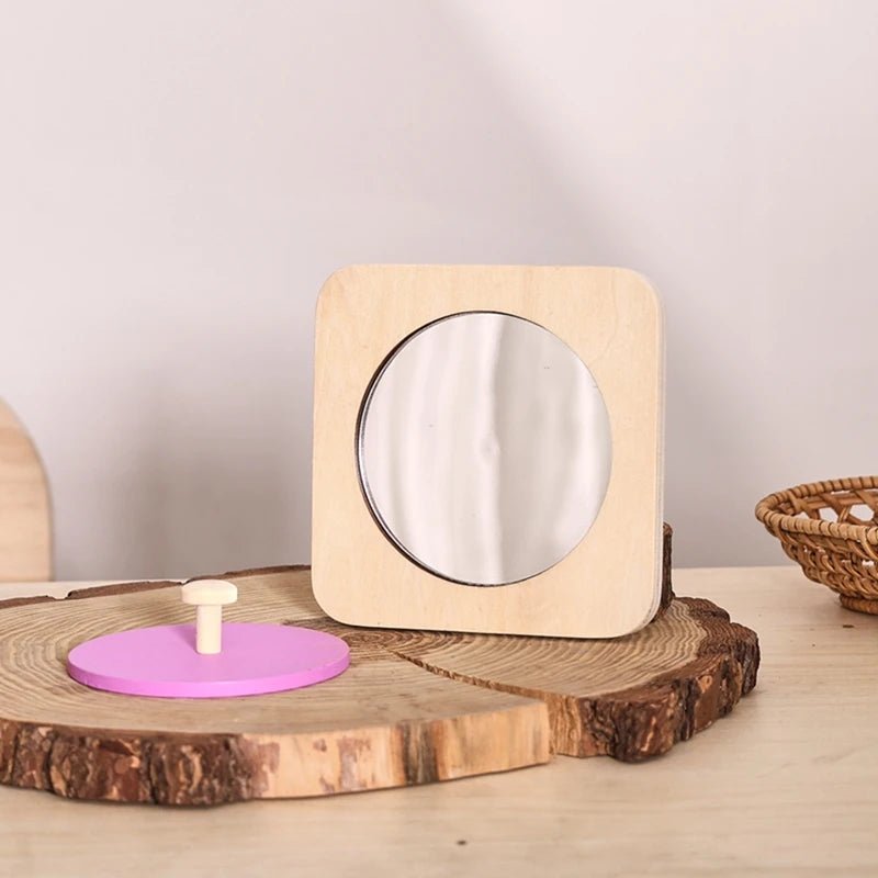 Baby Montessori Hide and Seek Mirror - Tiny Explorers Club