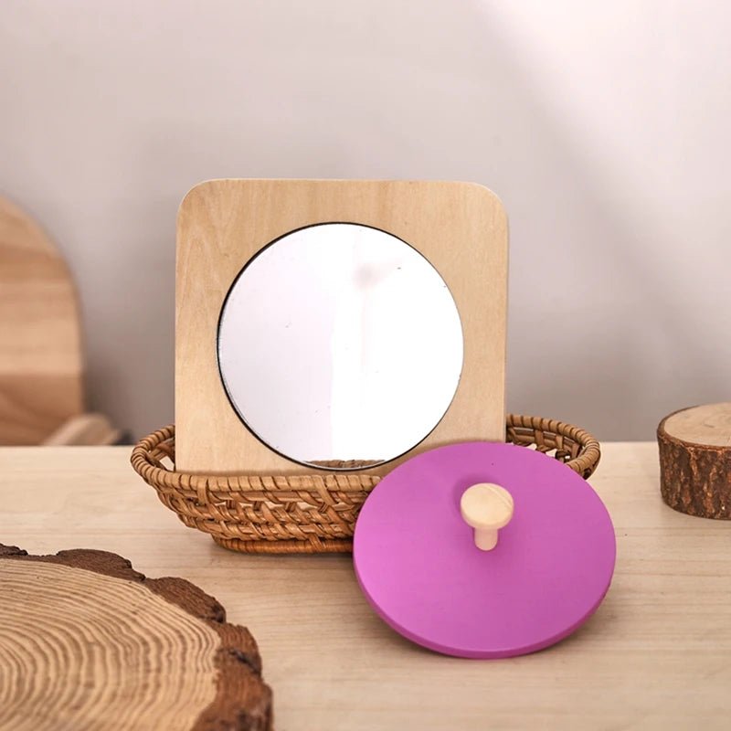 Baby Montessori Hide and Seek Mirror - Tiny Explorers Club