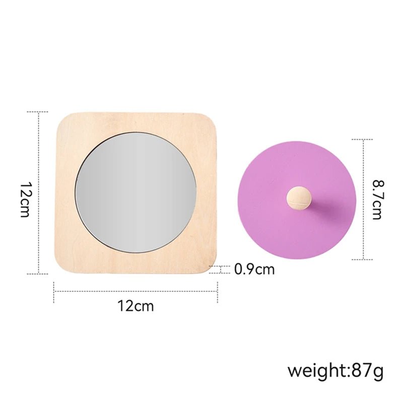 Baby Montessori Hide and Seek Mirror - Tiny Explorers Club