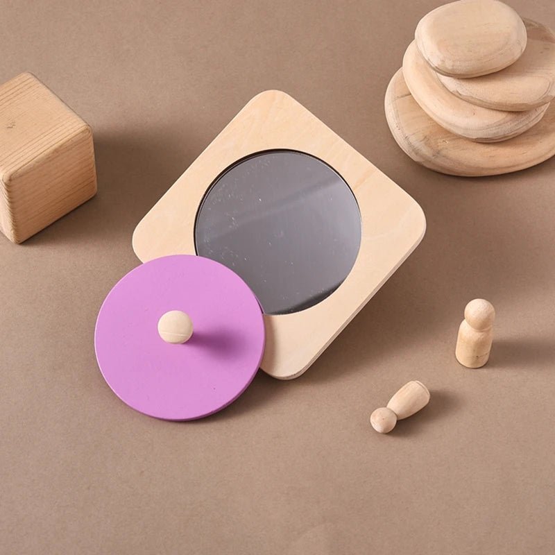 Baby Montessori Hide and Seek Mirror - Tiny Explorers Club