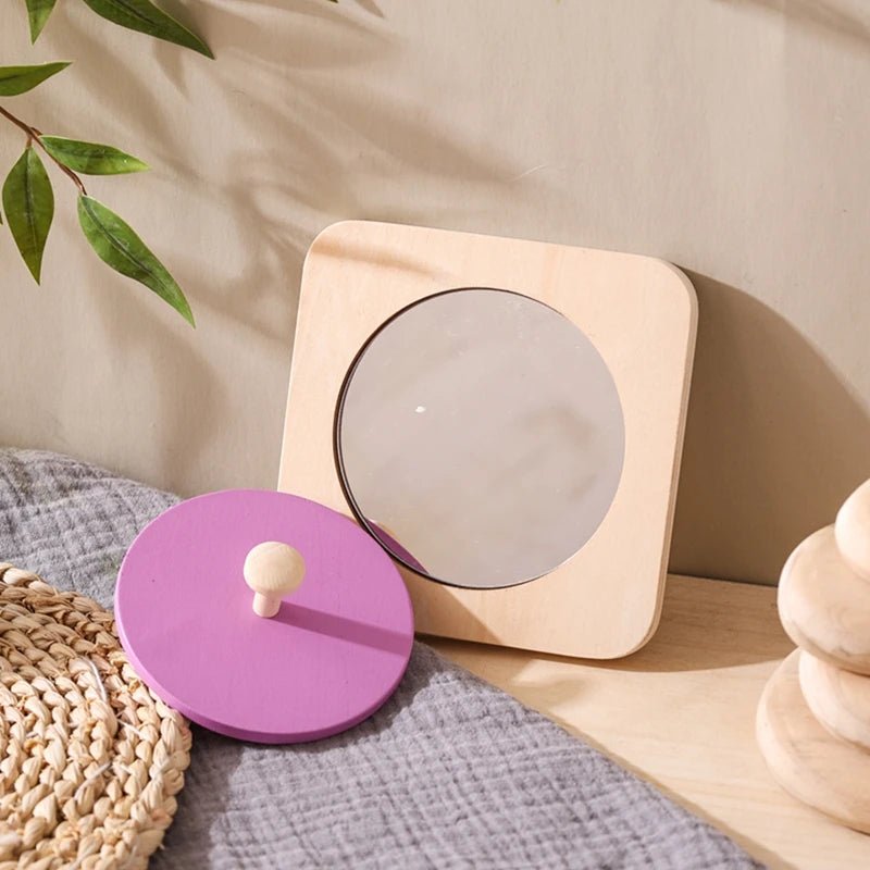 Baby Montessori Hide and Seek Mirror - Tiny Explorers Club