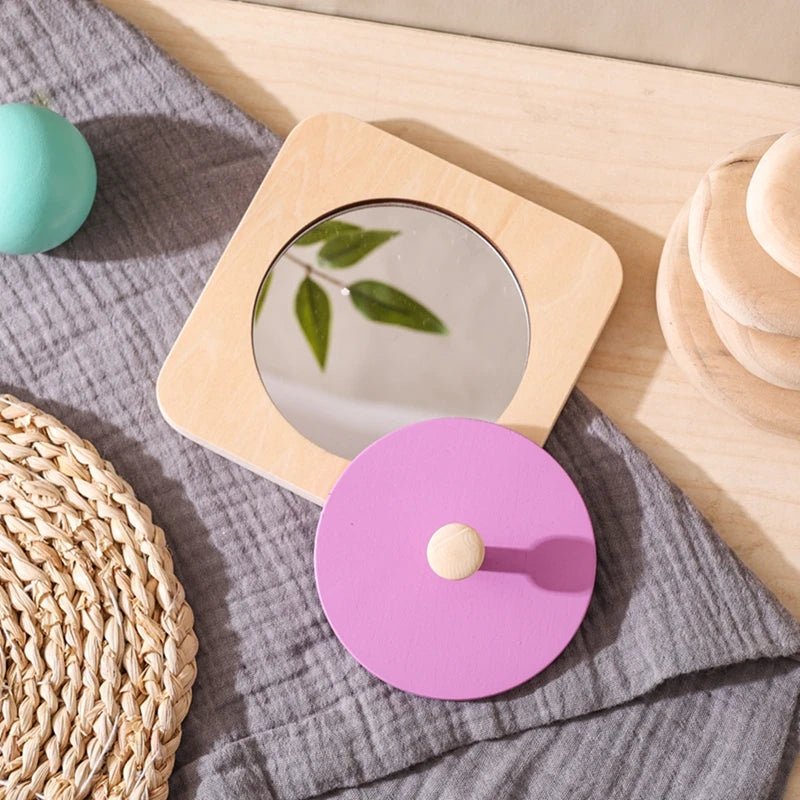 Baby Montessori Hide and Seek Mirror - Tiny Explorers Club