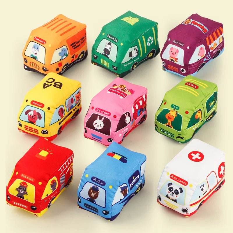 Baby Montessori Soft Toys with Map - Tiny Explorers Club