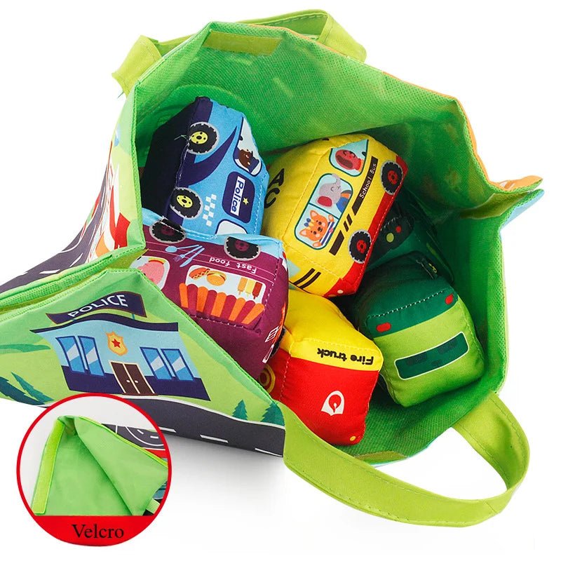 Baby Montessori Soft Toys with Map - Tiny Explorers Club
