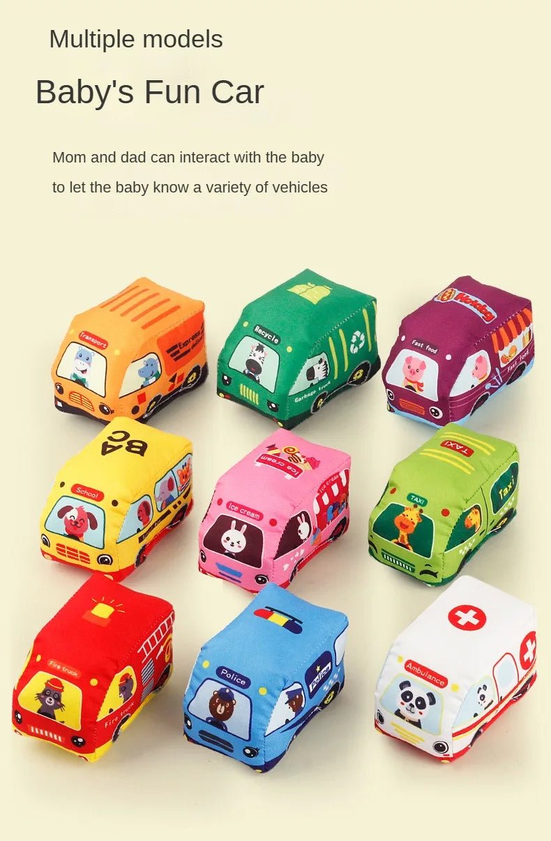 Baby Montessori Soft Toys with Map - Tiny Explorers Club