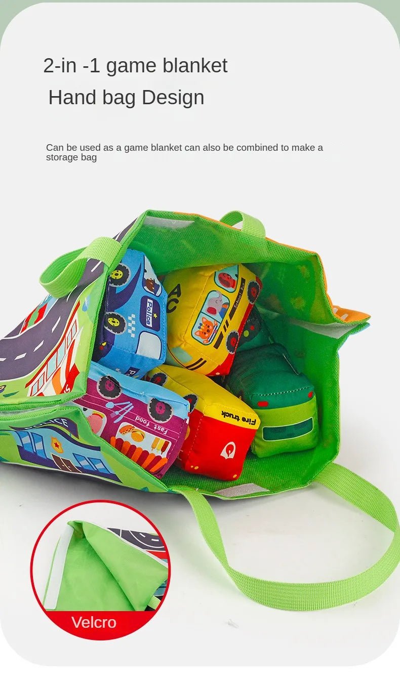 Baby Montessori Soft Toys with Map - Tiny Explorers Club