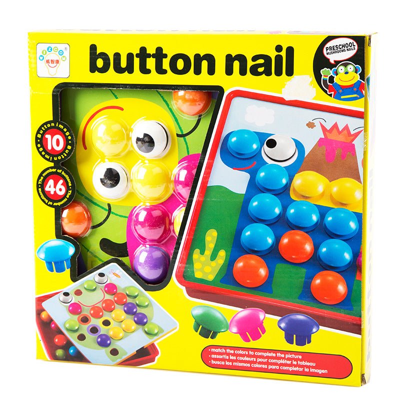 Children's button creative educational toys - Tiny Explorers Club