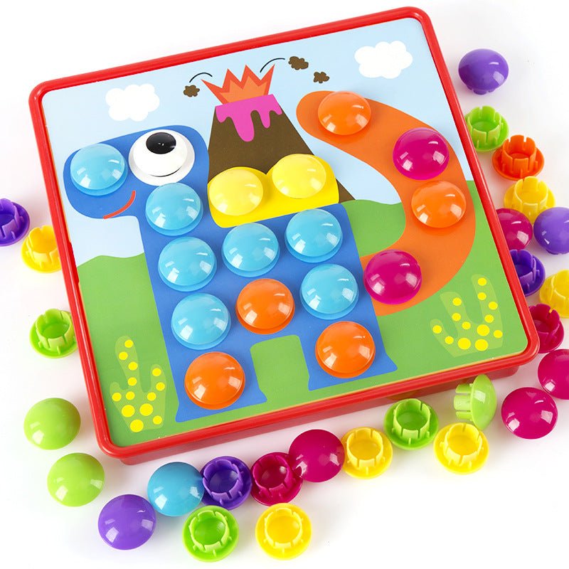 Children's button creative educational toys - Tiny Explorers Club