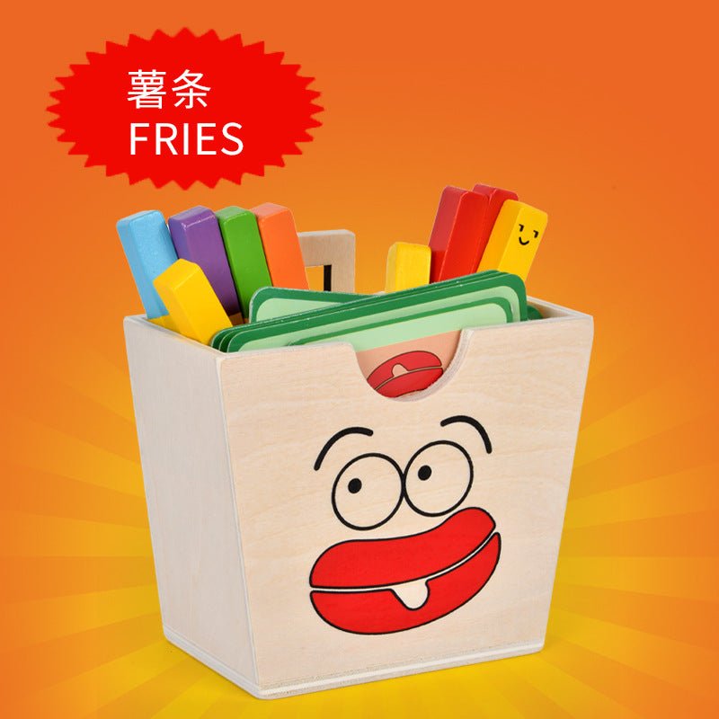 Children's Educational Food Cutting and Assembling sandwich/burger Toy - Tiny Explorers Club