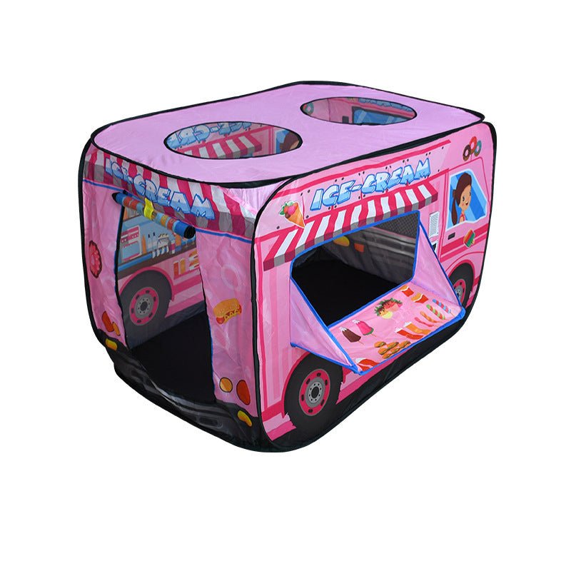 Children's Folding Car Tent Play House - Tiny Explorers Club
