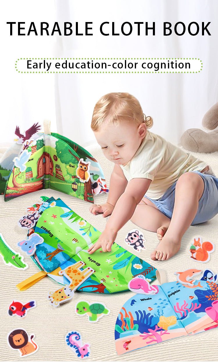 Cloth Busy board for 0+ - Tiny Explorers Club