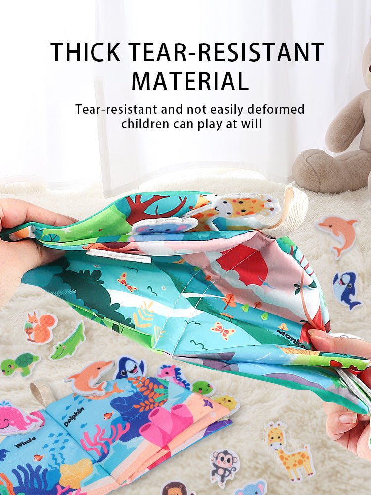 Cloth Busy board for 0+ - Tiny Explorers Club