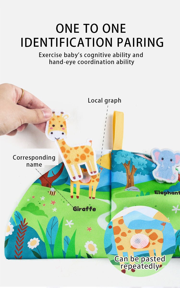 Cloth Busy board for 0+ - Tiny Explorers Club