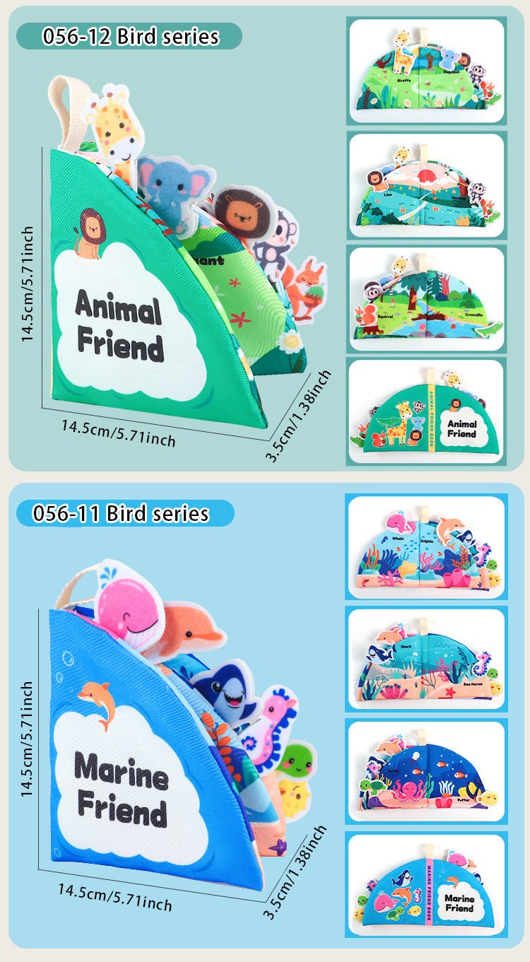 Cloth Busy board for 0+ - Tiny Explorers Club