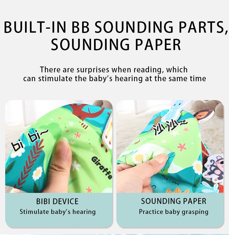 Cloth Busy board for 0+ - Tiny Explorers Club