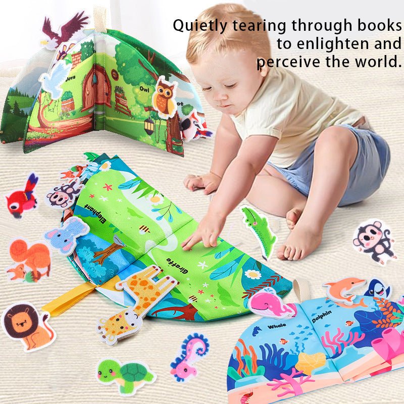 Cloth Busy board for 0+ - Tiny Explorers Club