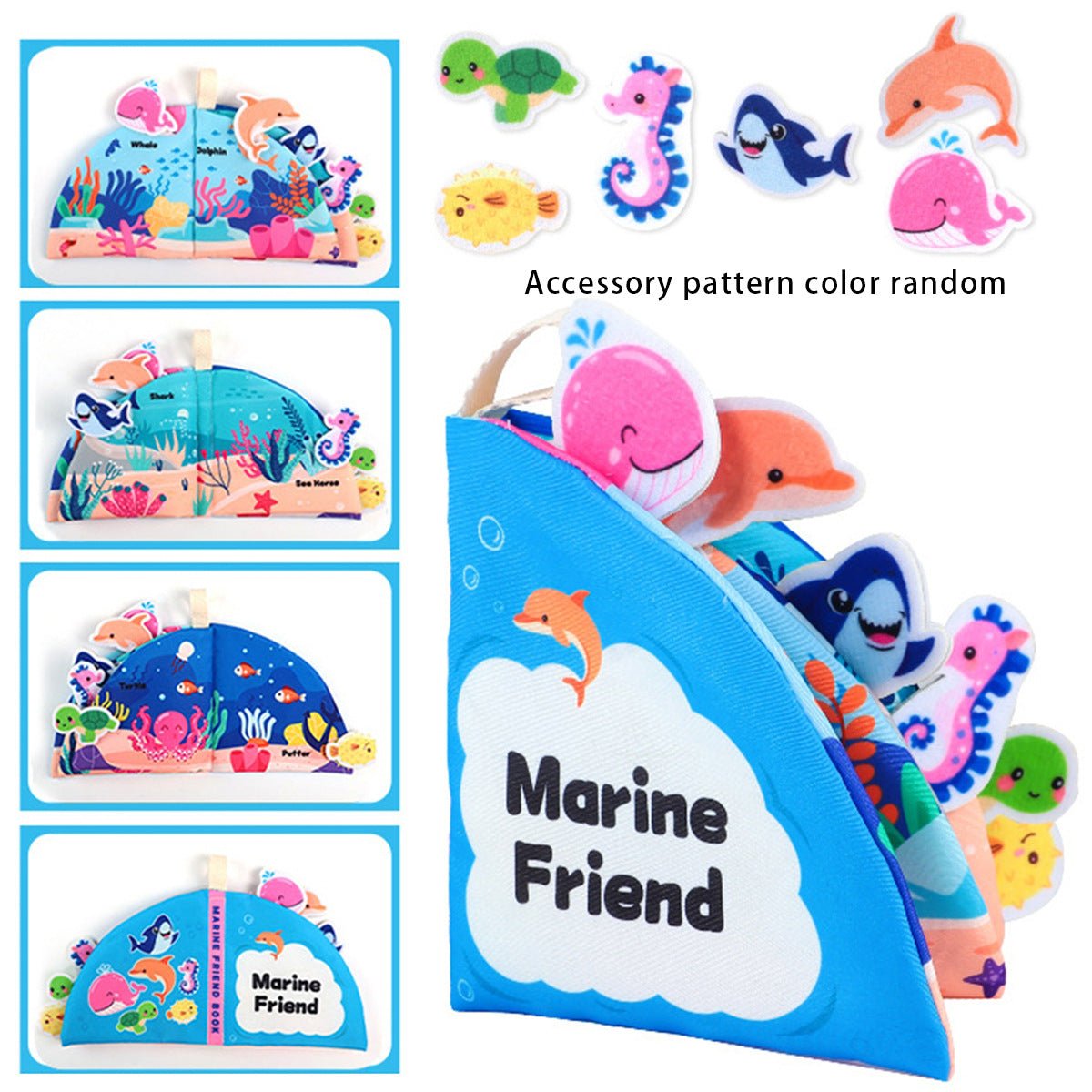 Cloth Busy board for 0+ - Tiny Explorers Club