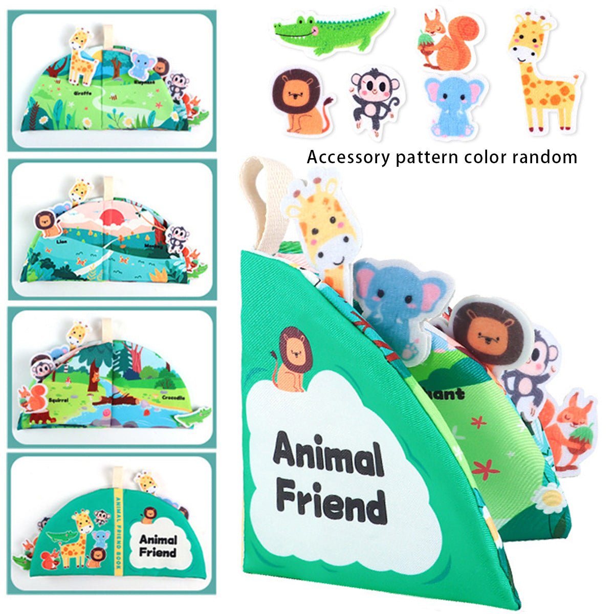 Cloth Busy board for 0+ - Tiny Explorers Club