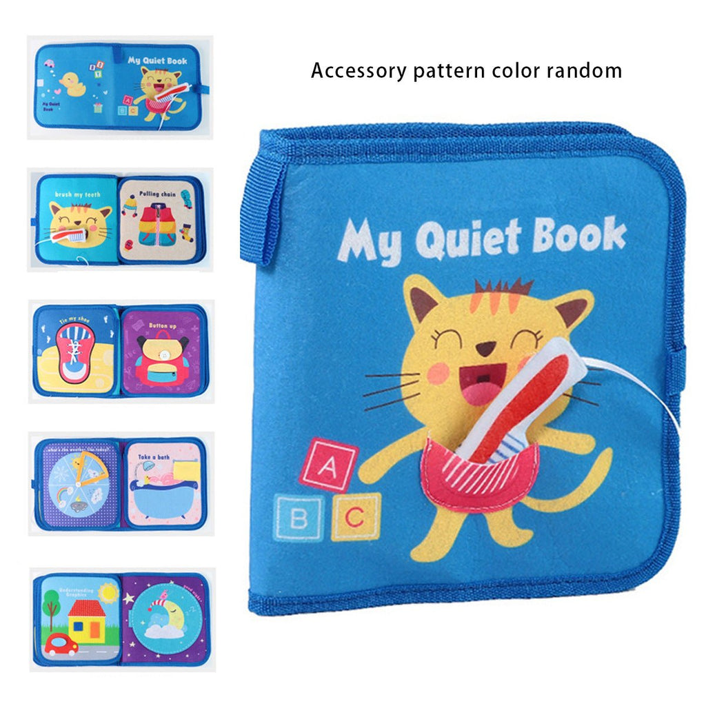 Cloth Busy board for 0+ - Tiny Explorers Club