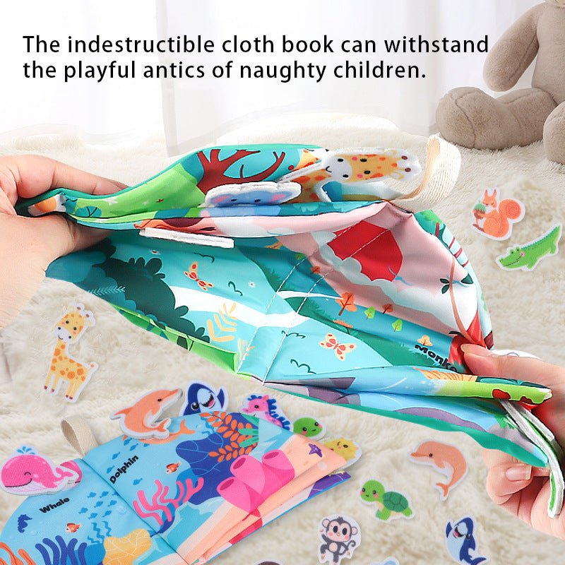 Cloth Busy board for 0+ - Tiny Explorers Club