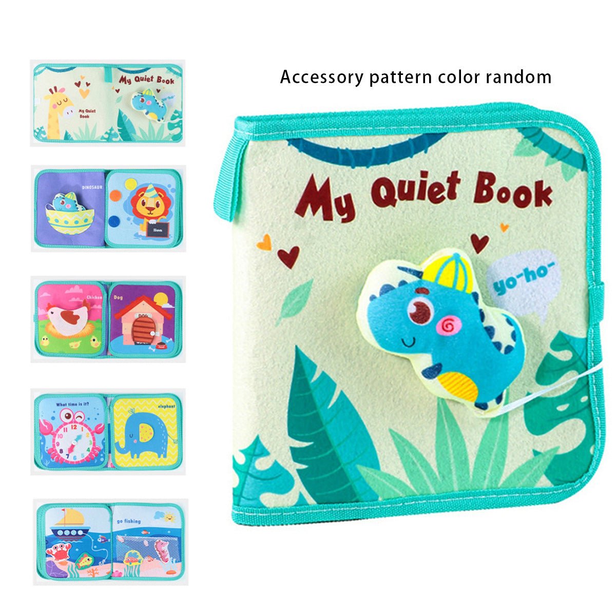 Cloth Busy board for 0+ - Tiny Explorers Club
