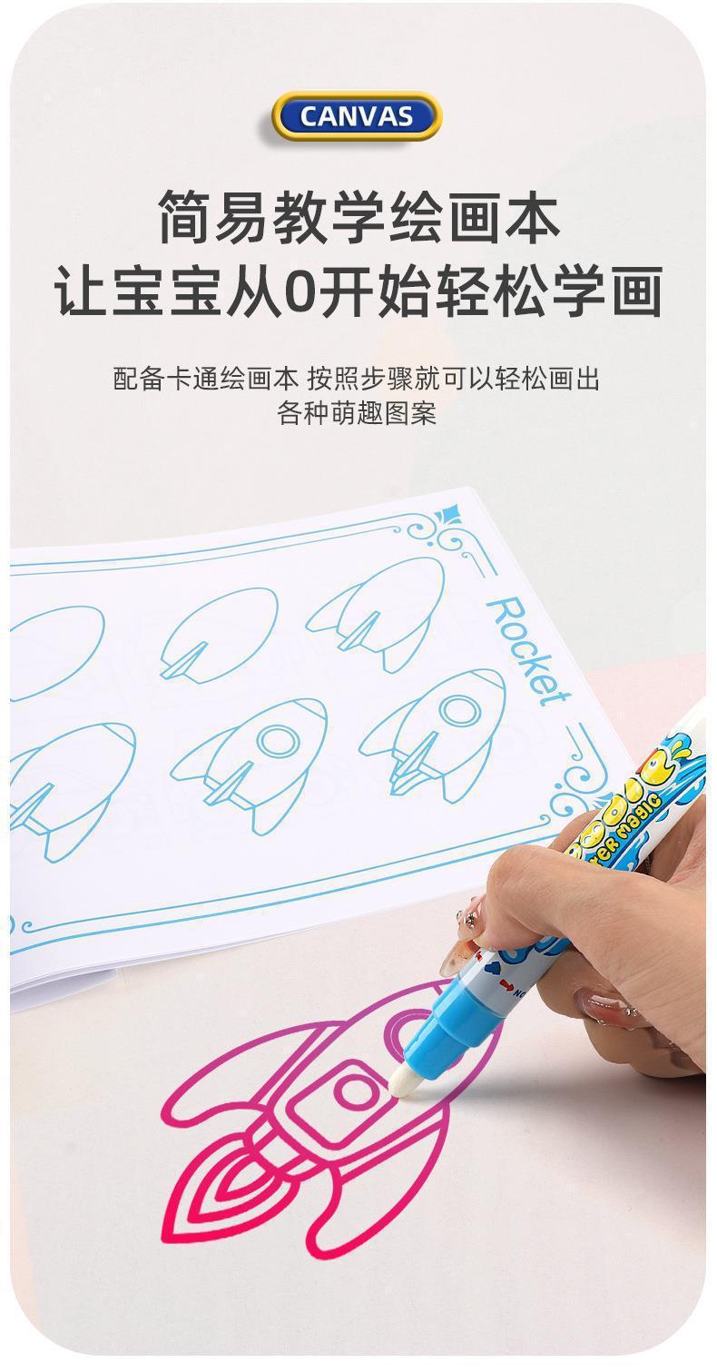 Cross-border Magic Water Painting with accessories - Tiny Explorers Club