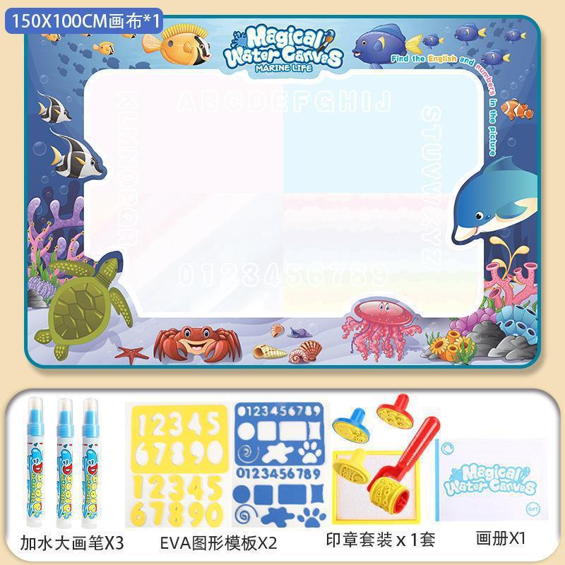 Cross-border Magic Water Painting with accessories - Tiny Explorers Club