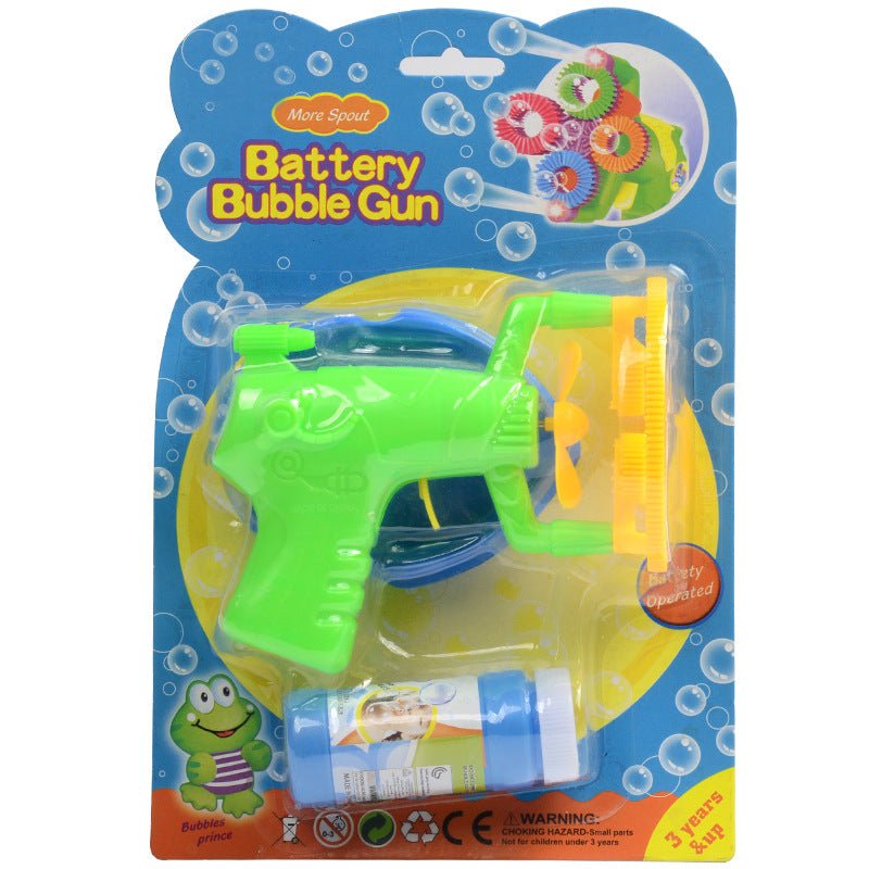 Electric Automatic Bubble Blower Maker Machine - Tiny Explorers Club