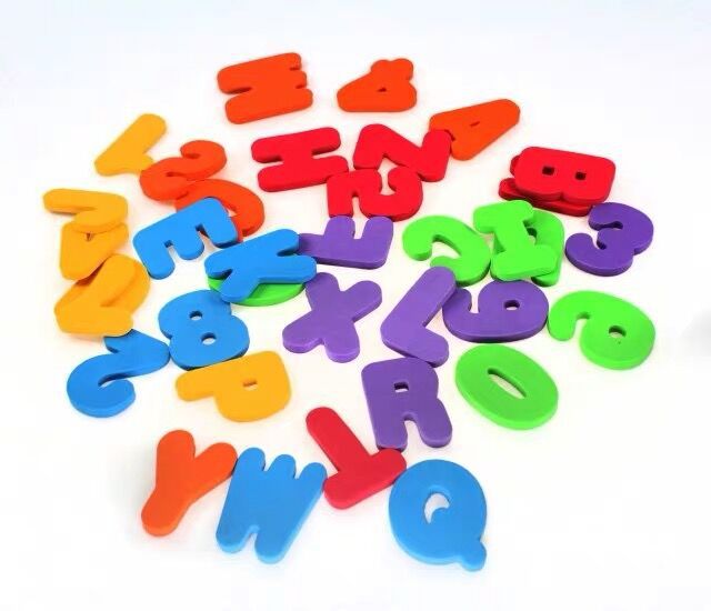 Foam Numbers and letters Bath toys - Tiny Explorers Club