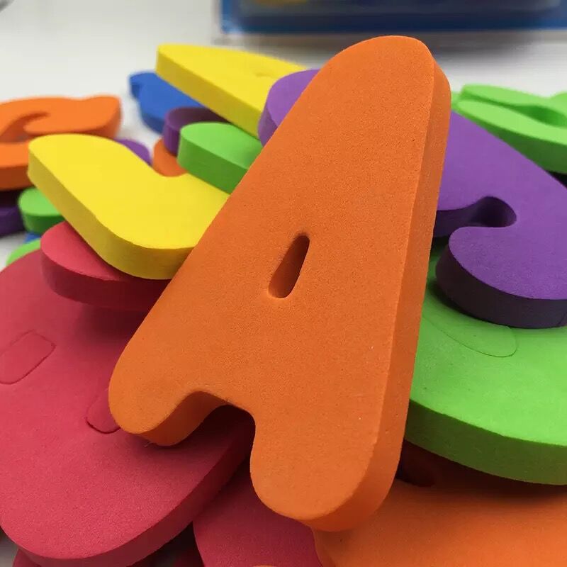 Foam Numbers and letters Bath toys - Tiny Explorers Club