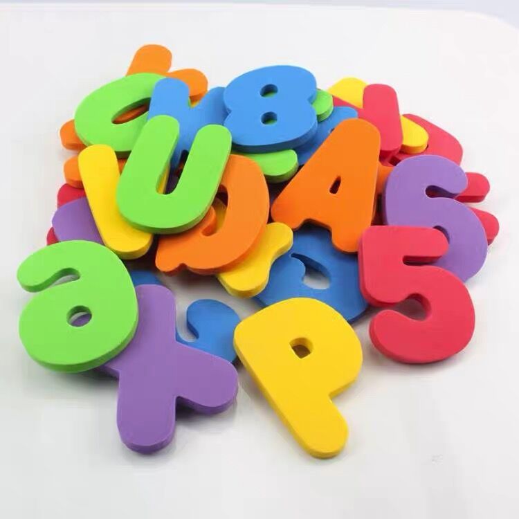 Foam Numbers and letters Bath toys - Tiny Explorers Club