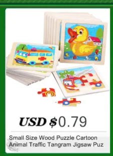 Kids Wooden Toys 3D Wood Puzzle - Tiny Explorers Club