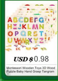 Kids Wooden Toys 3D Wood Puzzle - Tiny Explorers Club