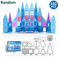 Magnetic Tiles Ice Castle DIY Magnetic Tiles - Tiny Explorers Club
