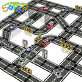 Magnetic Tiles Road Set with Pullback Car - Tiny Explorers Club