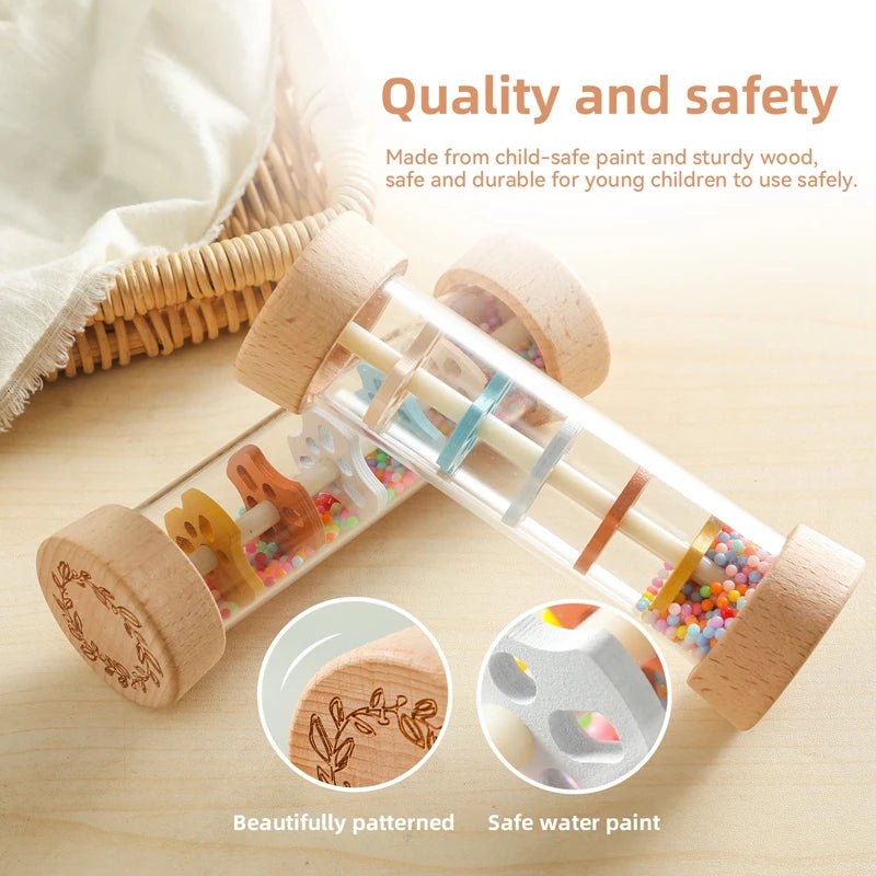 Montessori Baby Rain Stick - Tiny Explorers Club