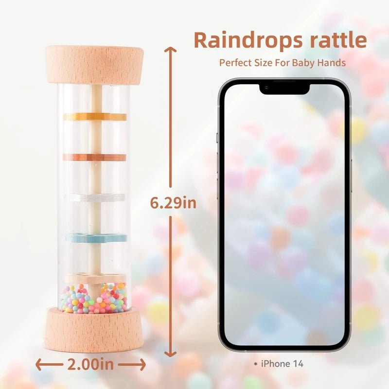 Montessori Baby Rain Stick - Tiny Explorers Club